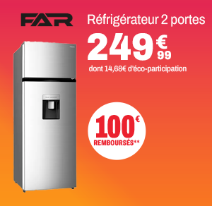Réfrigérateur 2 portes FAR