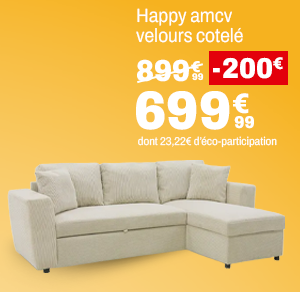 HAPPY AMCV VELOURS COTELE