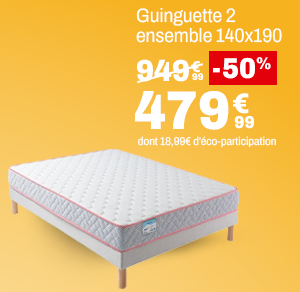 GUINGUETTE 2 ENSEMBLE 140X190